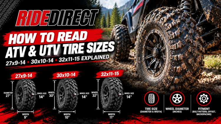 How to Read ATV & UTV Tire Sizes: 27x9-14, 30x10-14, 32x11-15 Explained