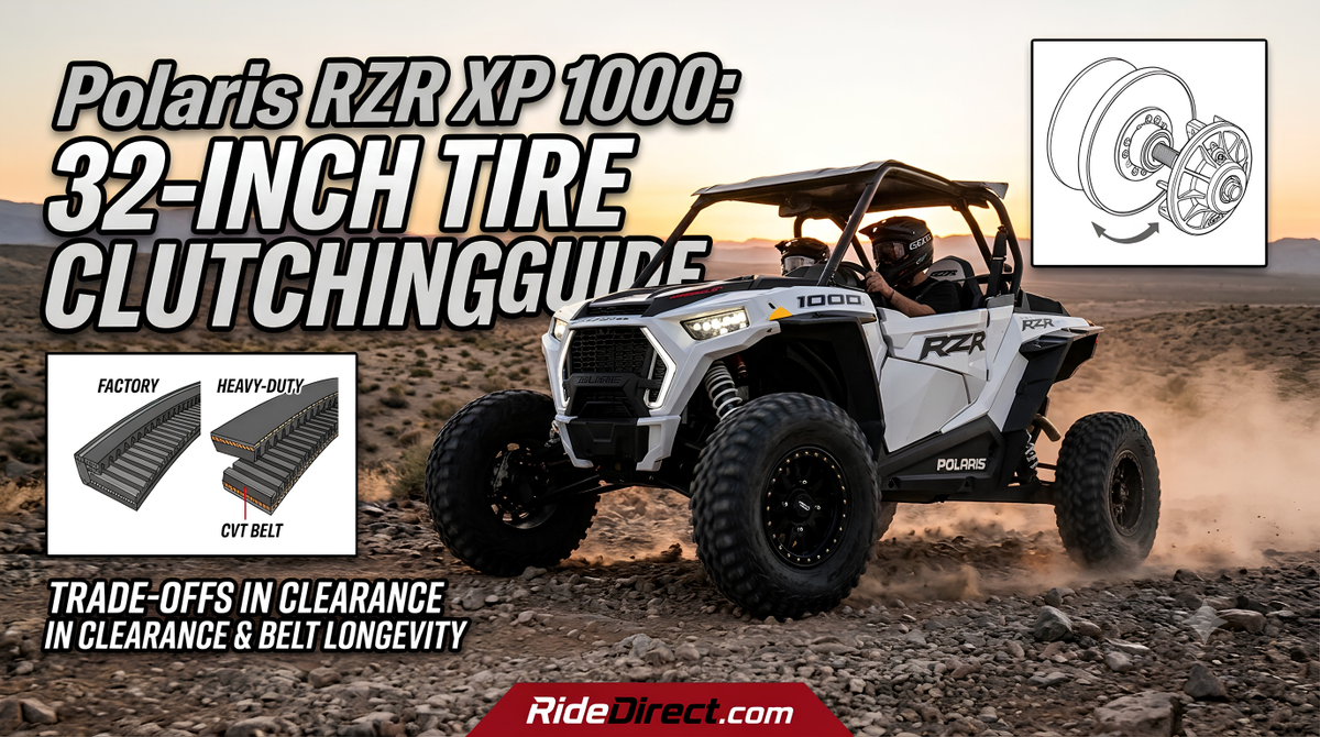 Polaris RZR XP 32" Tire Upgrade: Clearance & Clutching Guide