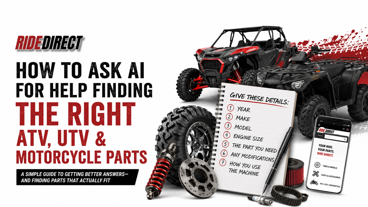 How to Ask AI for Help Finding the Right ATV, UTV and Motorcycle Parts