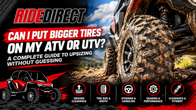 Can I Put Bigger Tires on My ATV or UTV? A Complete Guide to Upsizing Without Guessing