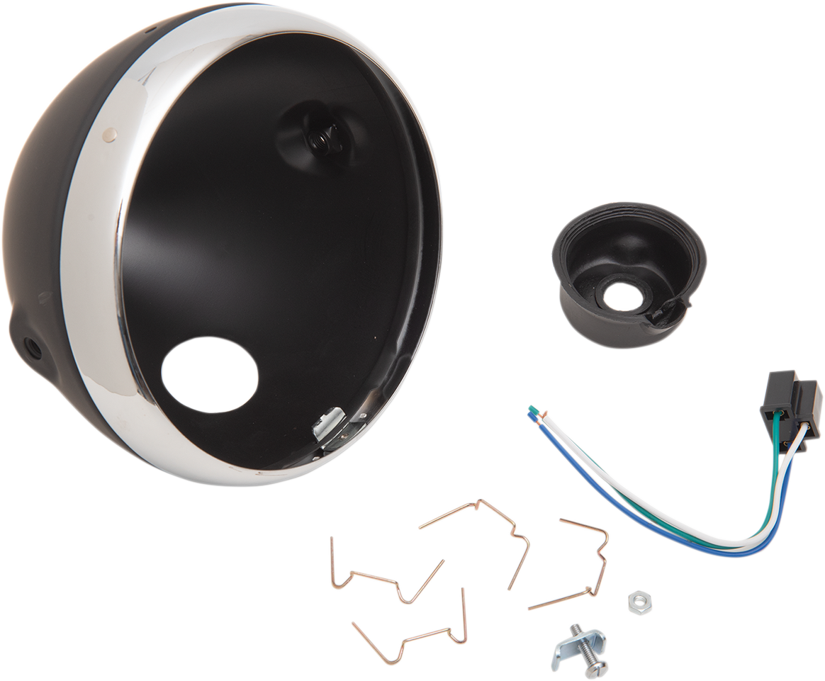 Lucas Style Headlight Shell - 7