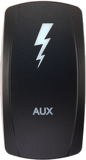 Dash Switch Rocker Face Aux Lights – Ride Direct