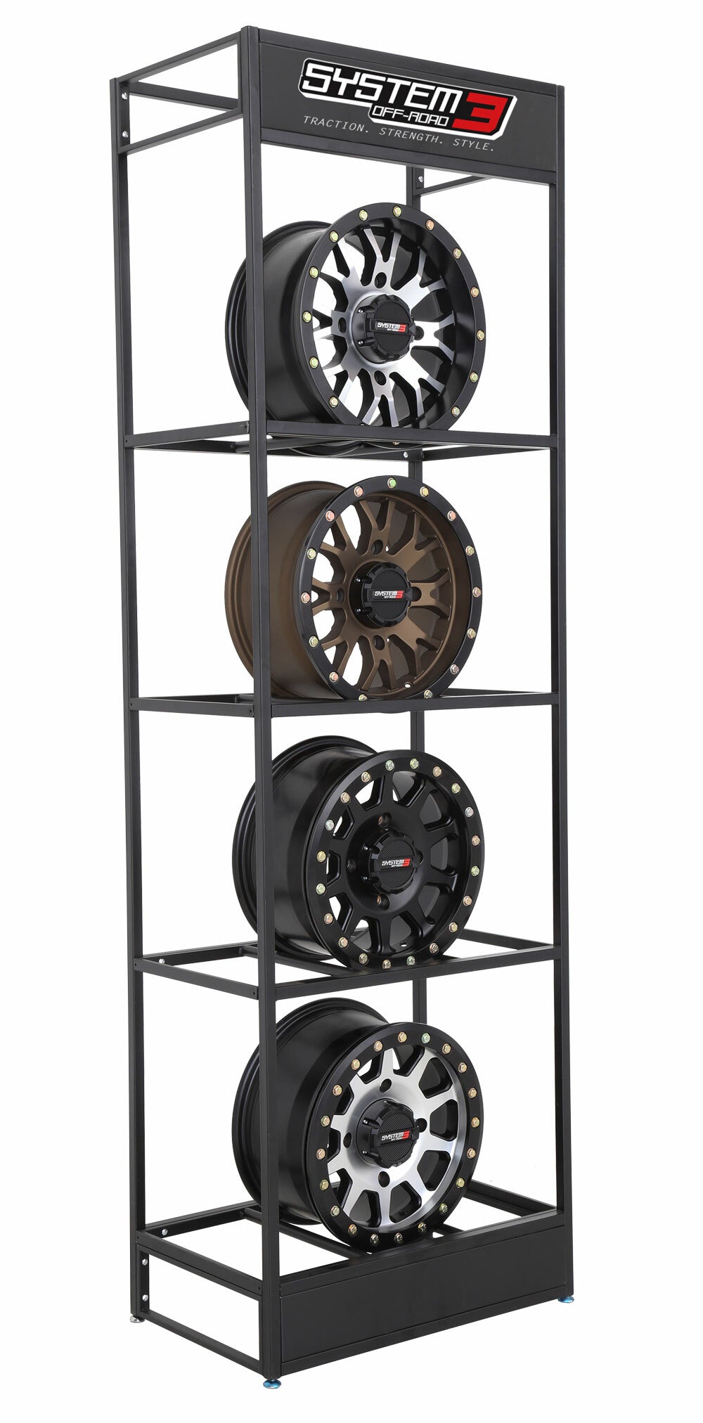 System 3 Wheel Display Black – Ride Direct
